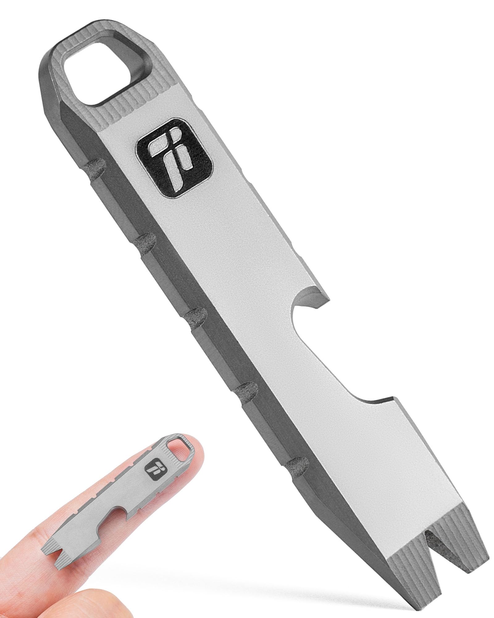 Amazon.co.jp: TIMULTI チタン マルチツール ミニバール EDC